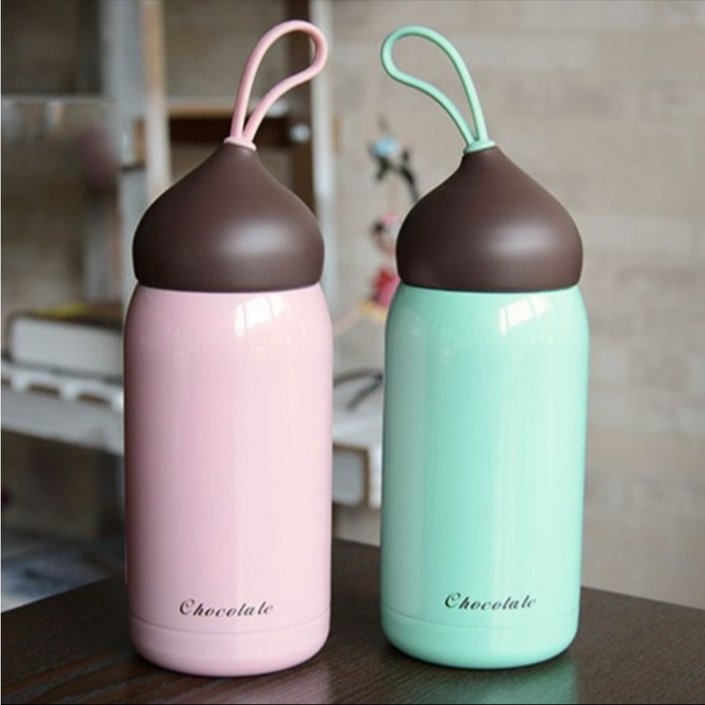 Pink Stainless Steel Tumbler Insulation Cup (300 ml/10 oz)